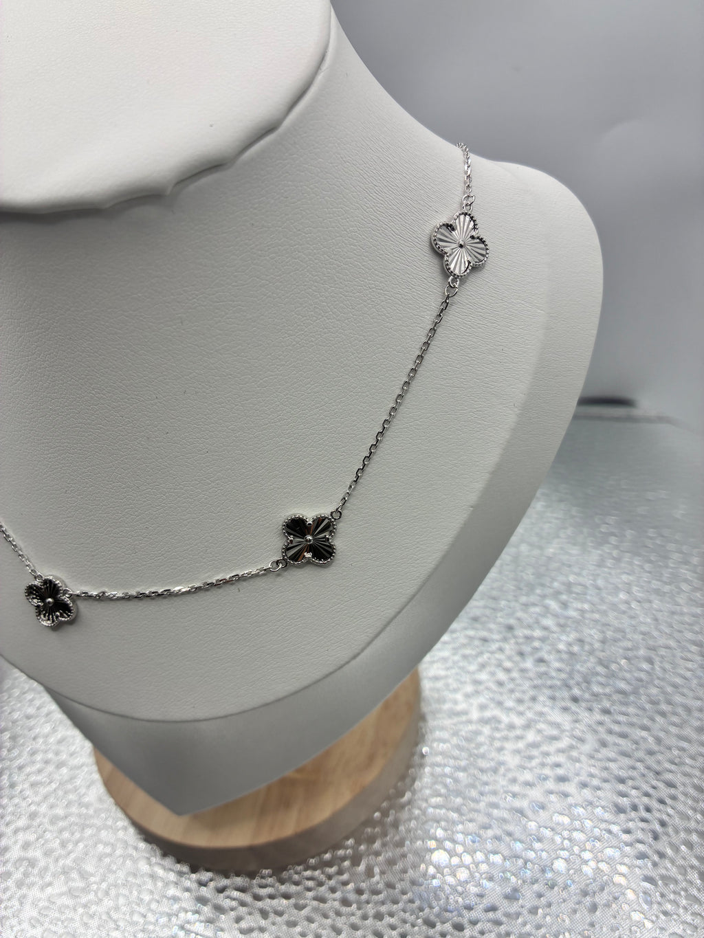 925 Silver Four-Leaf Clover Necklace 🍀